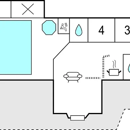 度假居 Gorgeous In With Sauna *